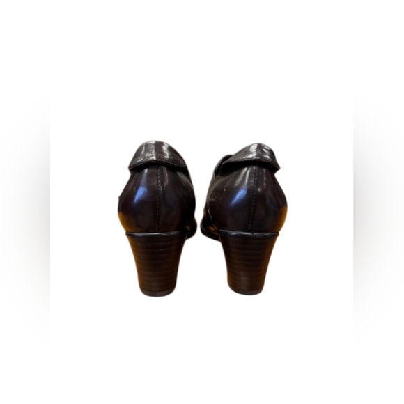 Anthropologie Everybody By B.Z Moda NWT T.Moro Dark Brown Leather Size 36 - Picture 6 of 9